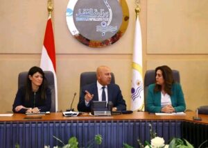 وزير الصناعة يتابع مع عدد من الوزراء والمحافظين الموقف التنفيذي لمشروعات التنمية الصناعية بصعيد مصر