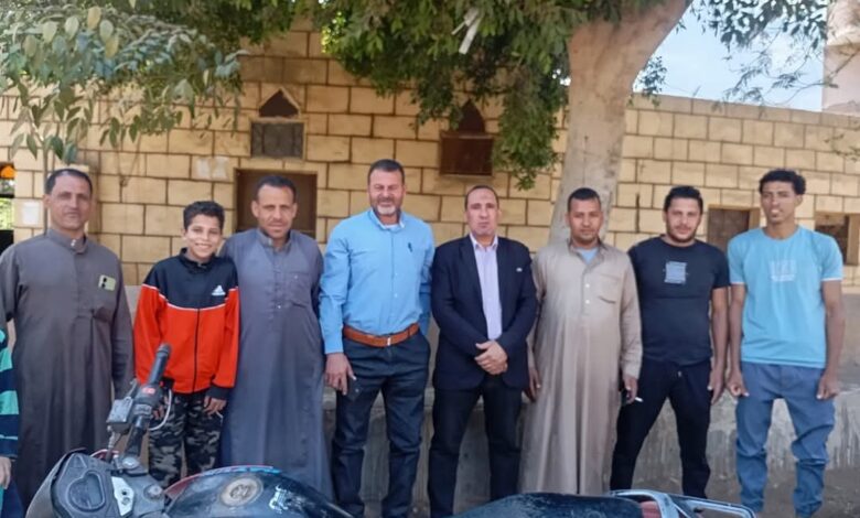تمهيد طريق النعناعية – سهواج – كفر الحما بأشمون بجهود محلية وتطوعية