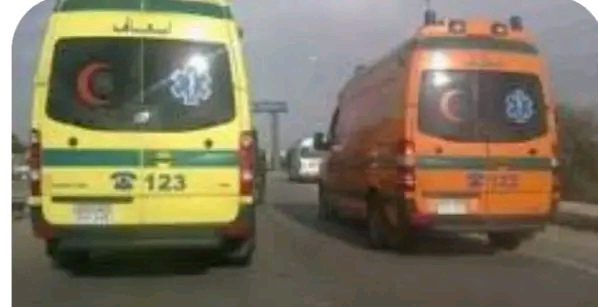 إصابة 12 في حادث إنقلاب ميكروباص بطريق أسيوط الغربي