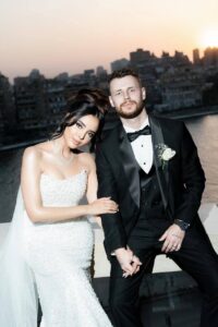 زفاف ملكة جمال مصر شاهي حمدي يشعل مواقع التواصل... وإطلالتها تخطف القلوب