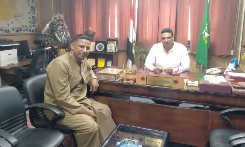 جريدة موطني في ضيافة رئيس مجلس ومدينة أشمون بالمنوفية ويفتح جميع ملفات المغلقه.