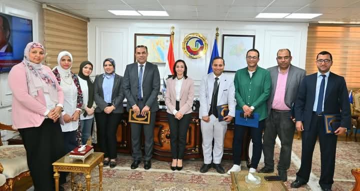 البحيرة فوز مستشفي دمنهور بالجائزة الماسية الدولية للجلطات الدماغية والمحافظ تكرم الفريق الطبي.