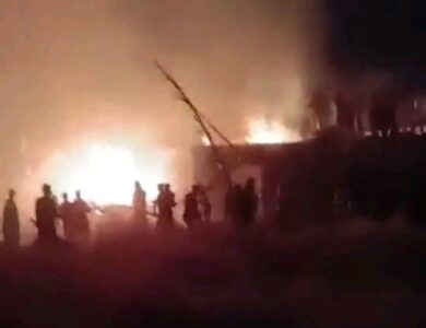 إصابة 3 أشخاص في حريق بمزرعة دواجن بالفيوم.