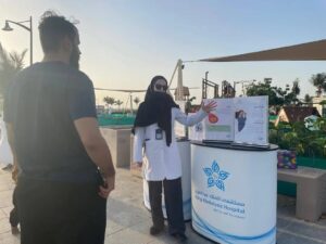 مستشفى الملك عبدالعزيز بجدة يفعل اليوم العالمي للربو في ممشى اليمامة وكورنيش الحمراء