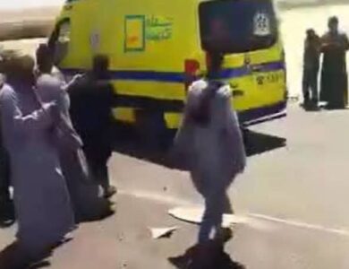 إصابة 9 أشخاص في تصادم بين ميكروباص وسيارة نقل بطريق الفيوم – بني سويف