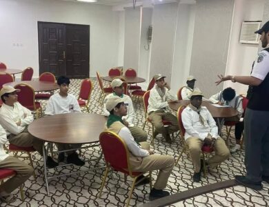 تأهيل 98 كشاف من تعليم الطائف للمشاركة في حج الـ 1446