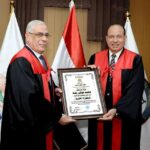 جامعة المنصورة تمنح النائب العام المصري الدكتوراه الفخرية تقديرًا لإسهاماته في دعم العدالة