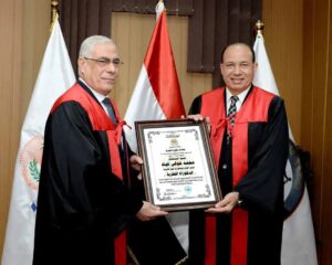 جامعة المنصورة تمنح النائب العام المصري الدكتوراه الفخرية تقديرًا لإسهاماته في دعم العدالة