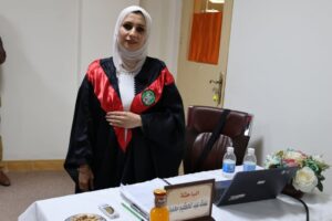 اجراء مناقشة رسالة ماجستير في كلية طب المستنصرية عن متلازمة تكيس المبايض