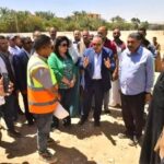 محافظ أسيوط يتفقد مشروع إنشاء مصنع متكامل لمنتجات الرمان بمركز البداري.