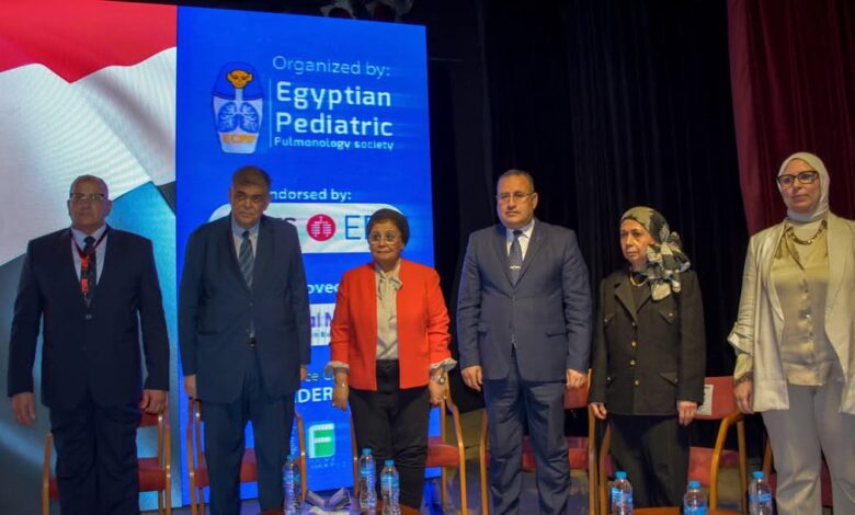 نائب وزير الصحة تشارك بالمؤتمر السنوي لأمراض الصدر لدى الأطفال بمكتبة الإسكندرية