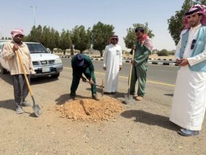 بيئة الخرمة وبلدية المحافظة تطلقان حملة تشجير لـ3000 شتلة ضمن جهود الاستدامة البيئية