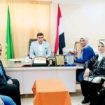 عدسة موطني الدولية المحلية بداخل مقر مكتب الاداره التعليمية شرق شبرا الخيمة