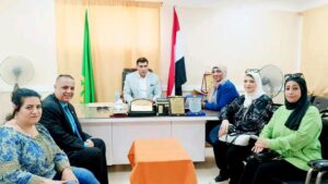 عدسة موطني الدولية المحلية بداخل مقر مكتب الاداره التعليمية شرق شبرا الخيمة