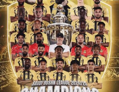 الاتحاد بطلًا لدوري روشن السعودي 2024-2025