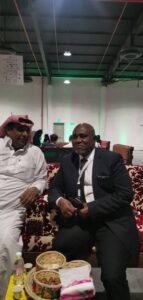 عدد من أصحاب المعالي والسعادة وأعضاء السلك الدبلوماسي في زيارة لجناح متحف صلح الحديبية بغرفة مكة