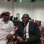 عدد من أصحاب المعالي والسعادة وأعضاء السلك الدبلوماسي في زيارة لجناح متحف صلح الحديبية بغرفة مكة