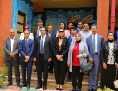 جامعة دمنهور تطلق قافلة خدمات تنموية وتخصصات طبية شاملة بقرية دمسنا بأبو حمص