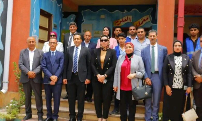 جامعة دمنهور تطلق قافلة خدمات تنموية وتخصصات طبية شاملة بقرية دمسنا بأبو حمص