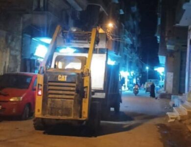 رئيس مركز ومدينة الإبراهيمية يتابع جهود النظافة والتجميل 