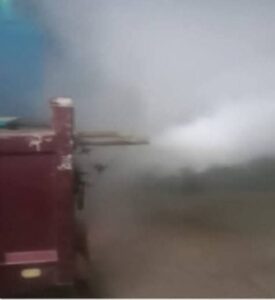 استمرار حملات مكافحة البعوض والناموس بمدينة بلبيس