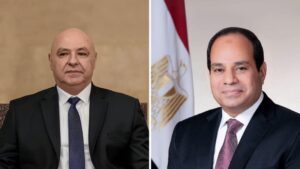 الرئيس السيسى يستقبل الرئيس اللبناني "چوزاف عون " بقصر الأتحادية