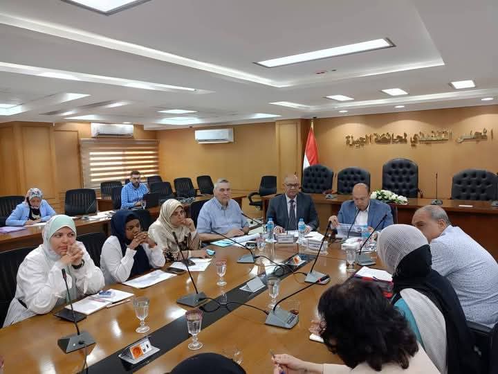 في أطار تكليفات السيد المهندس / عادل النجار محافظ الجيزة