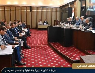 محمود فوزي يحضر اجتماع لجنة الشئون الدستورية و التشريعية في شأن تعديل قانوني مجلس النواب