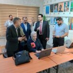 **رئيس لجنة عمداء كليات الطب في العراق يتفقد سير الامتحان التقويمي الوزاري في كلية طب المستنصرية**