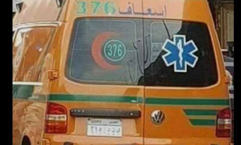إصابة شخصين في حريق دراجة نارية بطريق زراعي في الفيوم