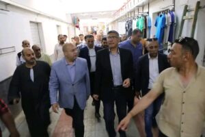بديلاً عن الاسواق العشوائية بمنطقة المزلقان محافظ الجيزة يتفقد سوق العياط الحضاري بعد تسكين الباعة الجائلين