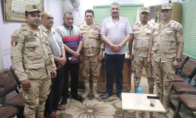 قوات الدفاع الشعبي تشارك في تأمين انصراف طلاب المدارس الثانوية بسوهاج وتفقد تجهيزات المدارس العسكرية