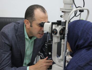 البدء فى حالات المياة الزرقاء والشبكية وأطباء متخصصين بمستشفي بنغازي التعليمي لطب وجراحة العيون 
