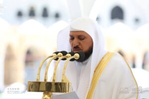 المعيقلي‬⁩ في خطبة الجمعة بالمسجد الحرام: “عشر ذي الحجة أفضل أيام العام، إذ تجتمع فيها من العبادات ما لا يجتمع في غيرها.”