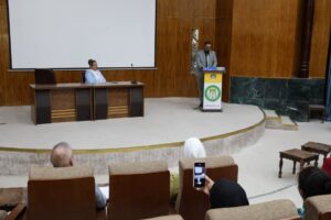 كلية طب المستنصرية تقيم ورشة عمل توعويةٌ عن مكافحة الفساد في العراق : الاطار القانوني والتحديات التنفيذية