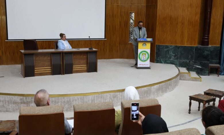 كلية طب المستنصرية تقيم ورشة عمل توعويةٌ عن مكافحة الفساد في العراق : الاطار القانوني والتحديات التنفيذية