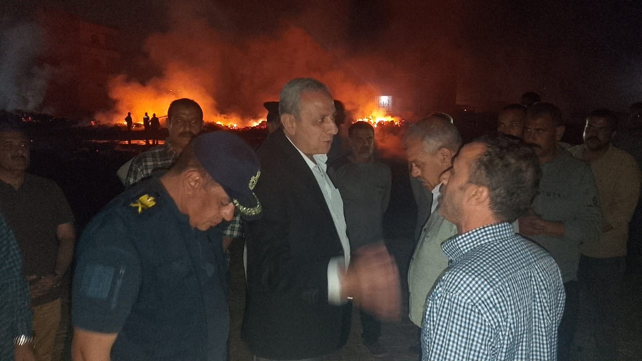 السيطرة الكاملة علي الحرائق بالغربية