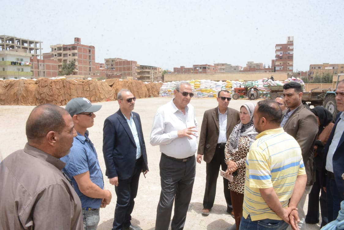 محافظ الغربية يتفقد مشروع تطوير طريق جسر مصرف الزهار بقطور