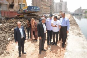 تطوير كورنيش محلة منوف بالغربية