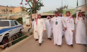 وفد سياحي في زيارة لمتحف صلح الحديبية بمكة المكرمة 