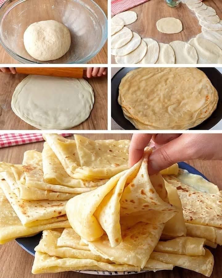 طريقه عمل الرقاق الطري الفلاحي