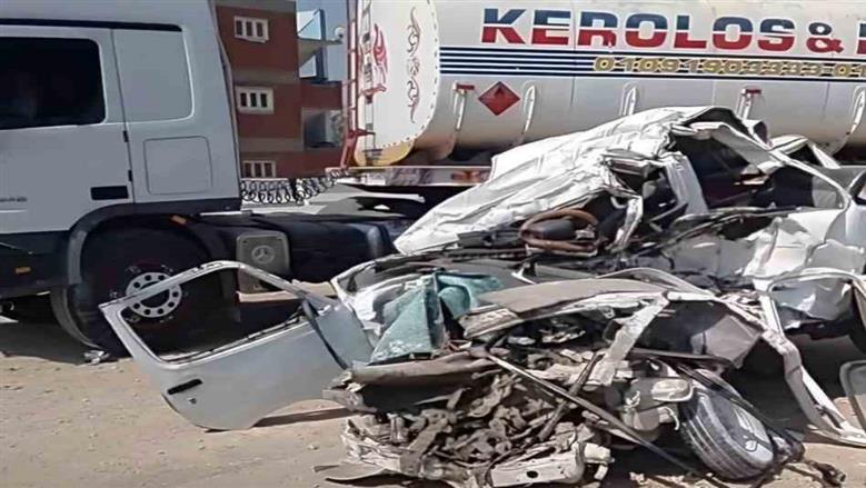 أسماء ضحايا حادث الإقليمي المروع وقرية بالمنوفية تتشح بالسواد بعد مصرع 18فتاة