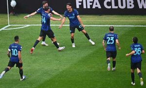 انتر ميلانو يقلب الموازين فى مباراة أوراوا اليابانى 