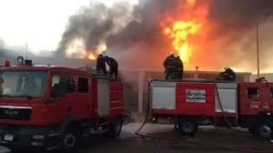 حريق يلتهم مزرعة ماشية في الفيوم.. نفوق 3 رؤوس ماشية والحماية المدنية تسيطر على النيران