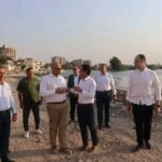 محافظ القليوبية ورئيس جامعة بنها يتفقدان ممشى أهل مصر المرحلة (د)