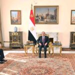 الرئيس السيسى يستقبل وزير الخارجية الإيراني " عباس عراقجى