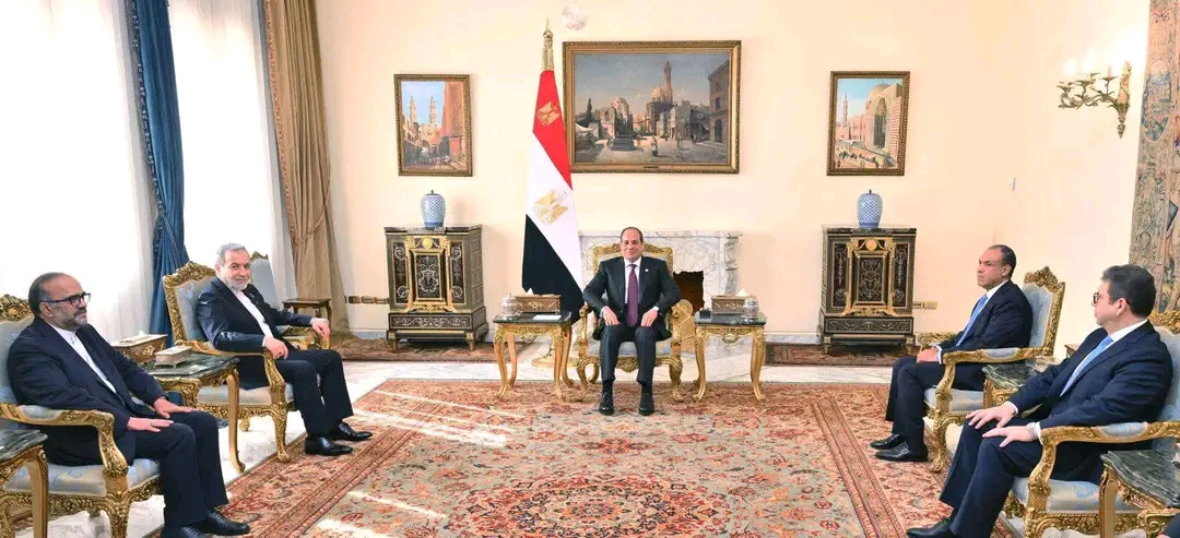 الرئيس السيسى يستقبل وزير الخارجية الإيراني " عباس عراقجى