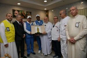 معالي وزير الشؤون الدينية الجزائري يشيد بجهود السعودية لحفظ الصحة العامة لضيوف الرحمن