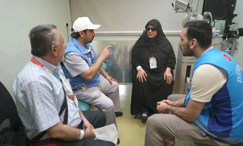 تدخل عاجل بمدينة الملك عبدالله الطبية ينقذ بصر حاجة تركية ويعيد إليها أمل إتمام مناسك الحج