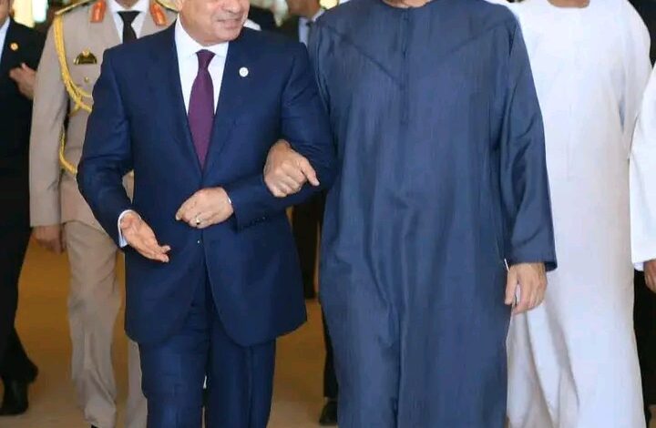 رئيس دولة الإمارات العربية المتحدة يستقبل الرئيس السيسى بمطار " أبوظبى الدولى